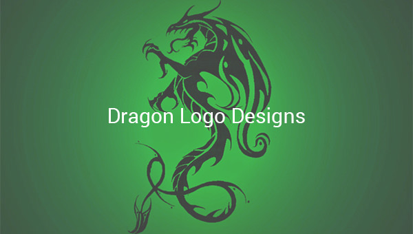 Premium Vector  Dragon logo template