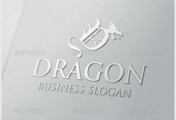 dragon logo letter d