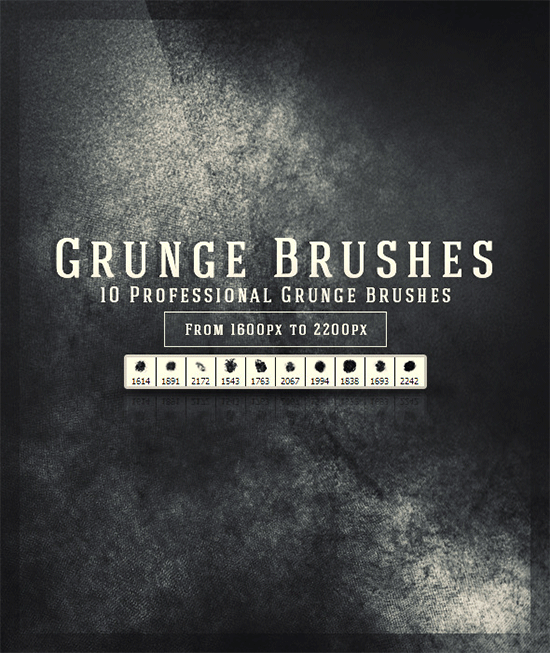 Outstanding Collection of 65+ Free Grunge Brushes to Improve your Designs