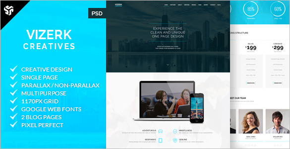Landing Page Template – 87+ Free PSD Format Download | Free & Premium ...