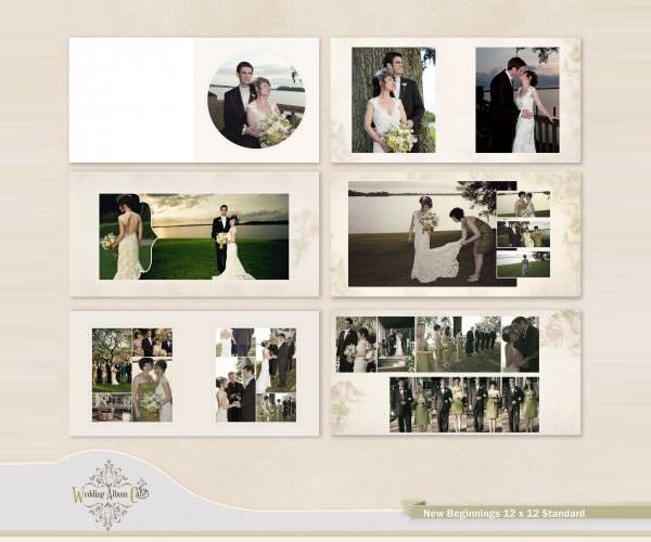 wedding album templates free