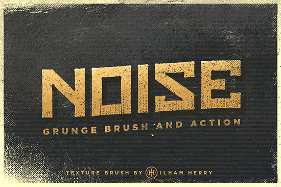 noise grunge brushes pack
