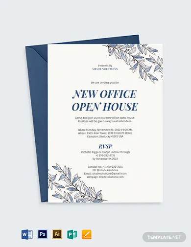 office-invitation-template