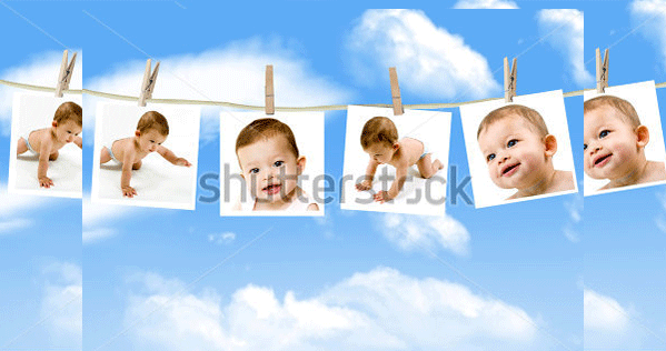 photos of an adorable baby