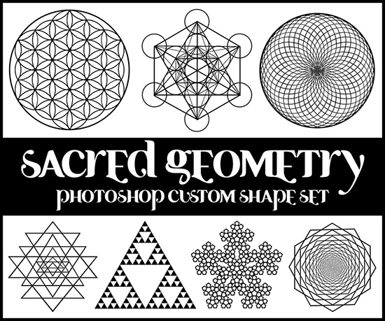 sacred geometry custom shapes