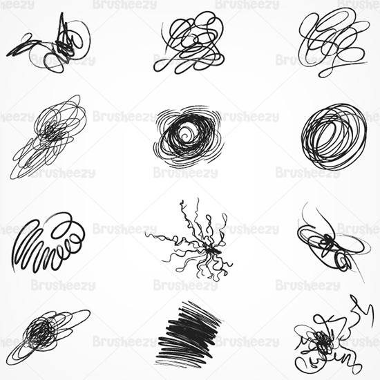 scribble brushes