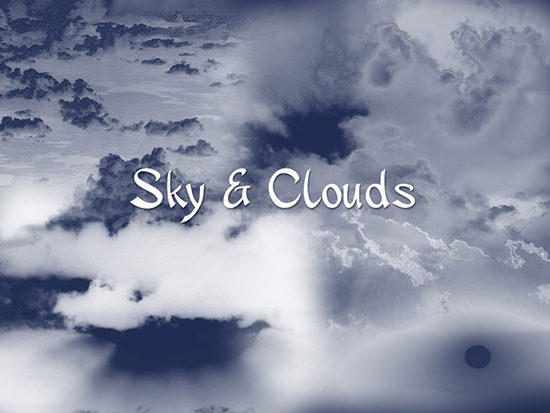sky and clouds brushes