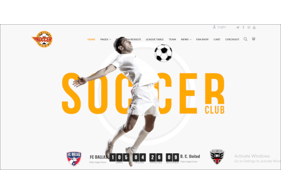 28+ Soccer Club Website Themes & Templates