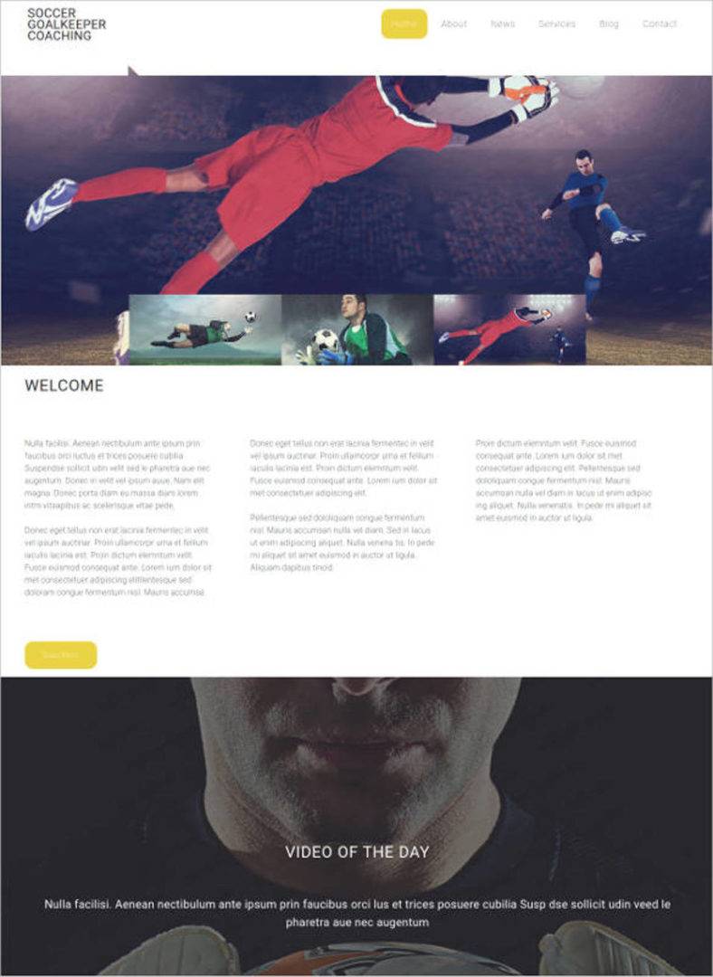 28+ Soccer Club Website Themes & Templates