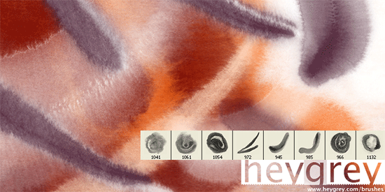 soft watercolor brushes