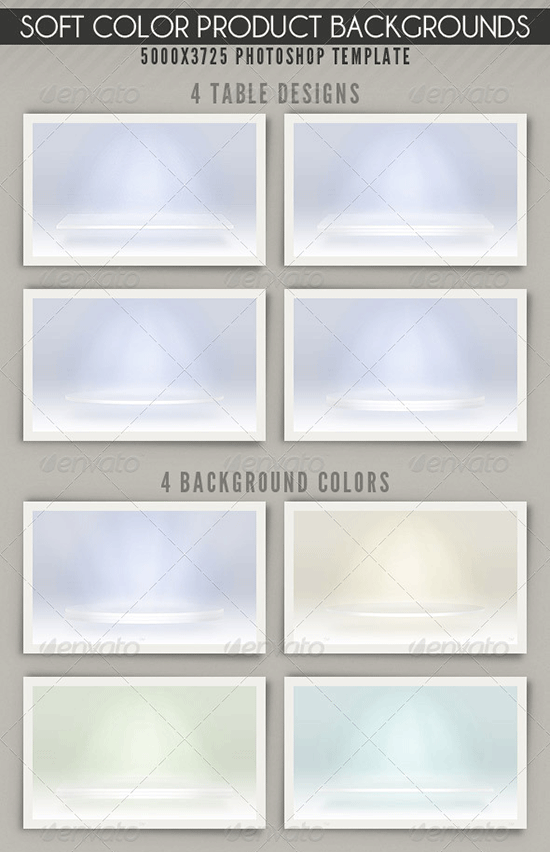 softcolor product backgrounds