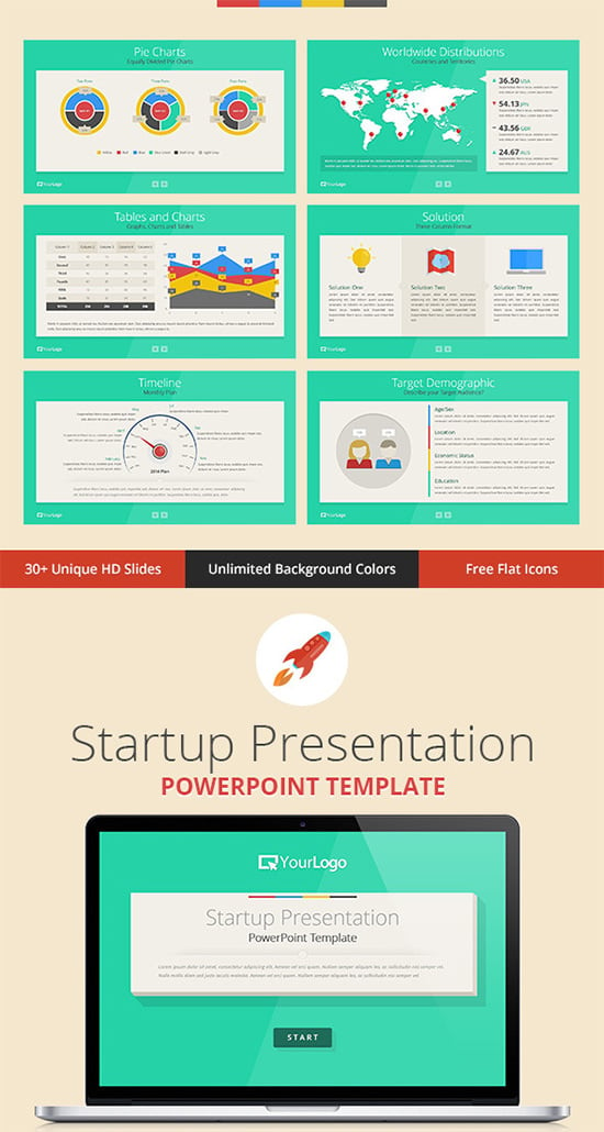 startup ppt template