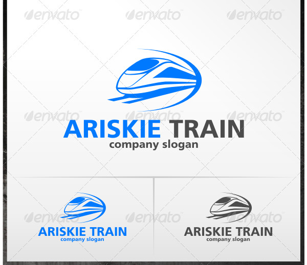 19+ Best Train Company Logos & Designs for Download