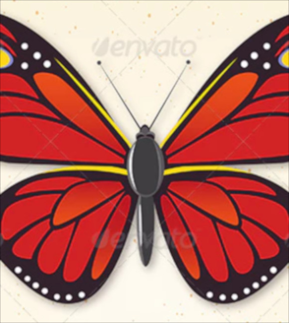 vector butterfly design