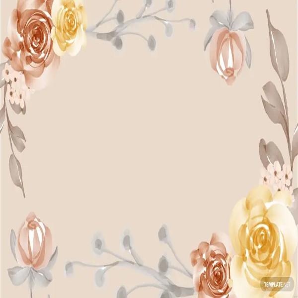 vintage floral desktop background
