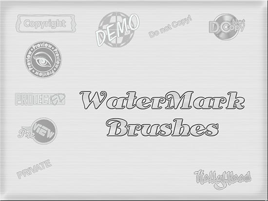 watermark brushes