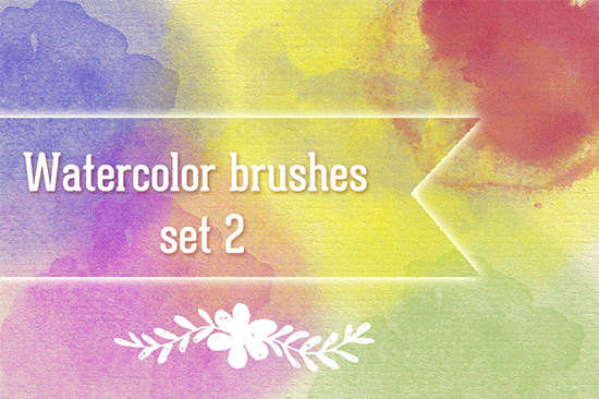 watercolor ps brushes