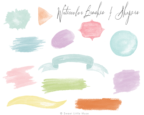 photoshop watercolor brushes