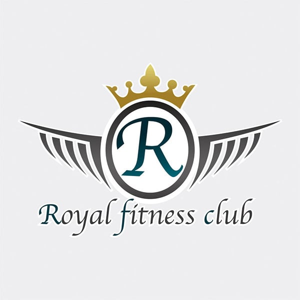 royal fitness club logo