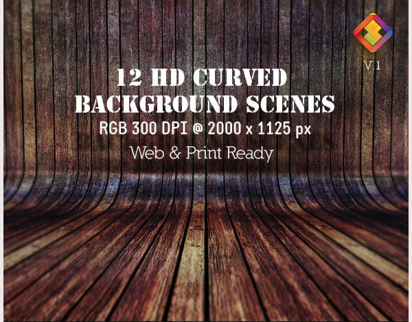 hd curved background scenes