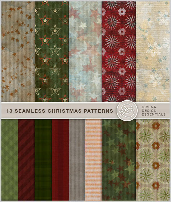 seamless christmas patterns