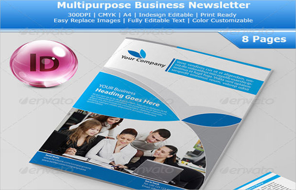 multipurpose business newsletters