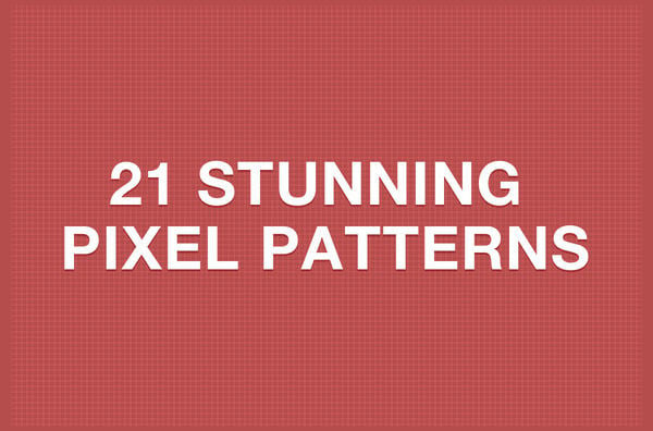 stunning pixel patterns