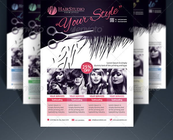 hair salon flyer2