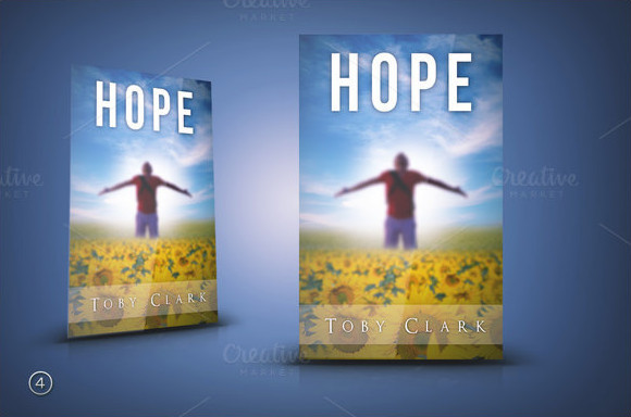 book cover photoshop template