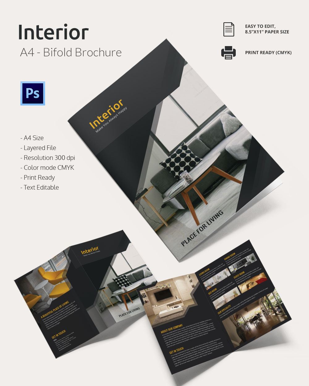 Interior Design Brochure - 25+ Free PSD, EPS, InDesign Format Download