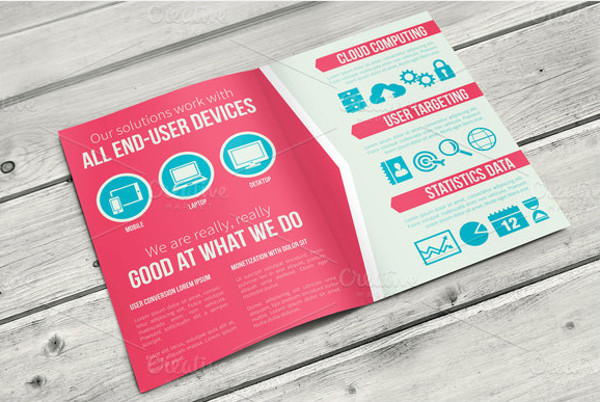 bi fold online business brochure