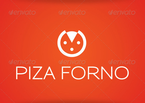 pizza forno logo template