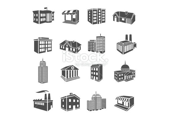 d buildings illustration
