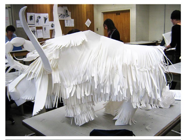d paper sculpture