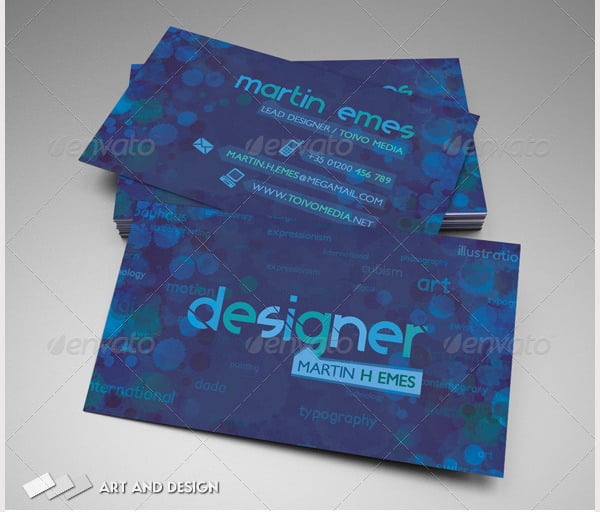art-and-design-business-card