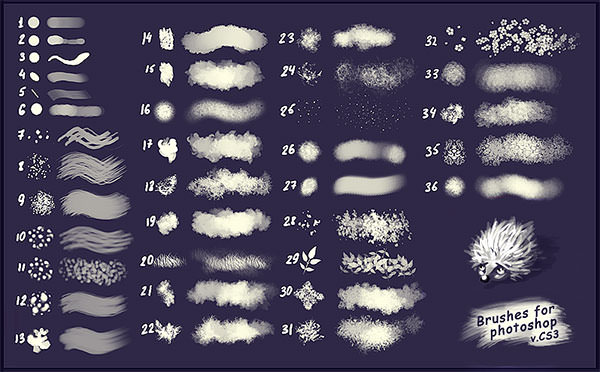 photoshop painting brushes