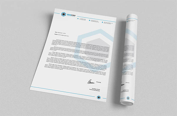 vastu letterhead Format 51 Template Free â PSD Letterhead PSD Download