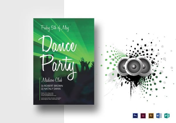 dance-party-flyer-template
