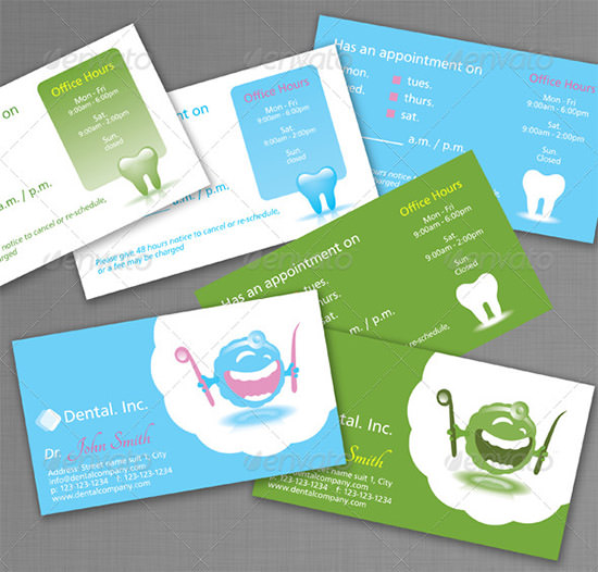 44+dental Business Card Templates - Psd, Word, Ai 