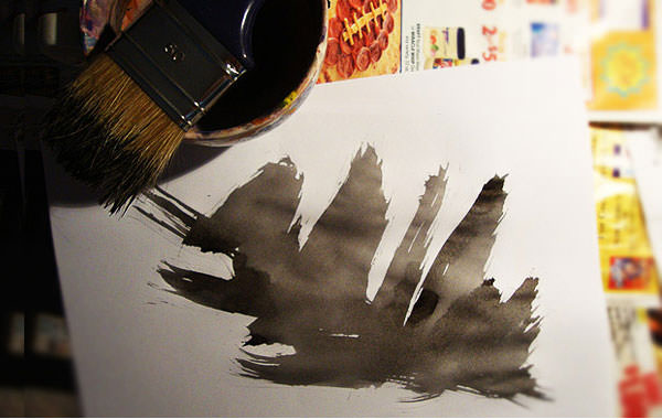 dry paint strokes brushes vol