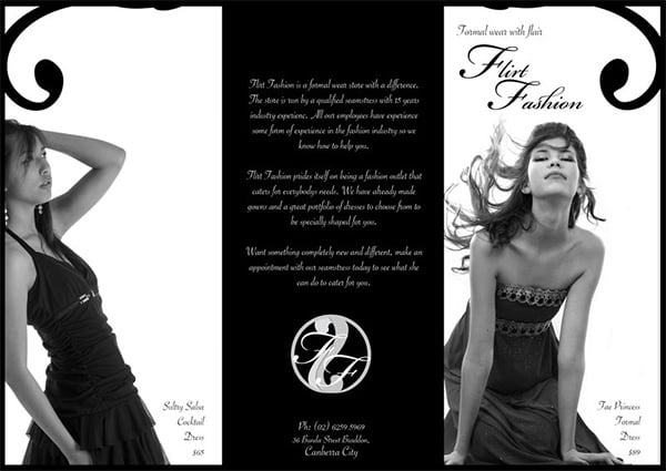 flirt fashion brochure