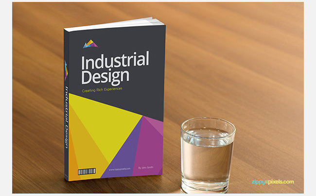 photoshop book cover template free download