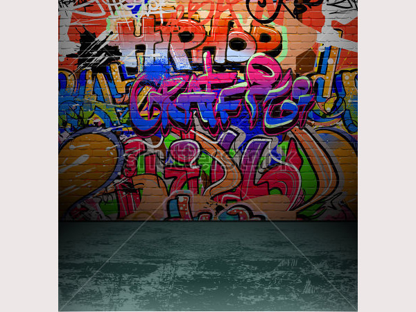 graffiti wall background