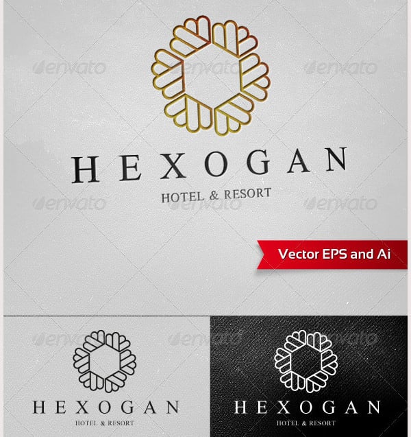 hexogan hotel logo