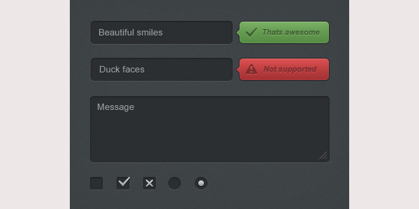 39+ Best Free Form Elements for UI Designers
