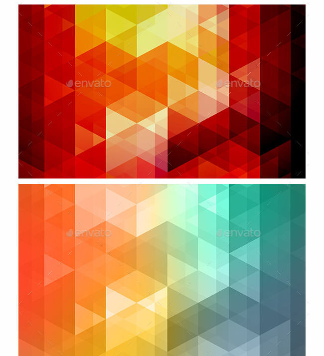 multi color shape backgrounds