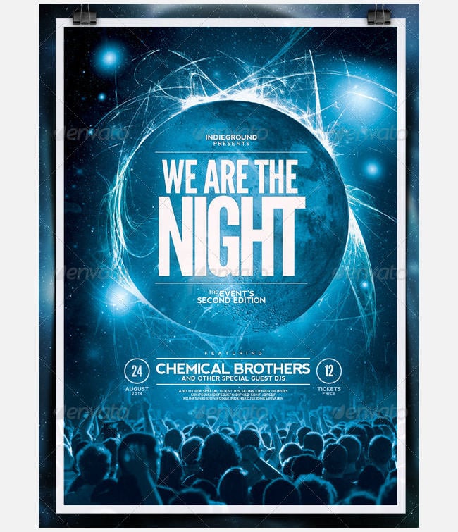 nightclub poster