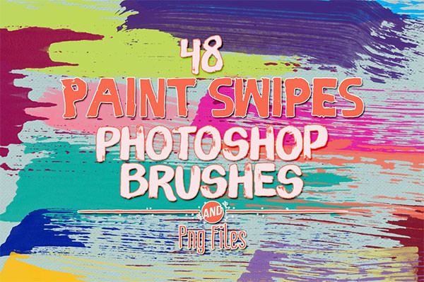paint swipes photoshop brushes