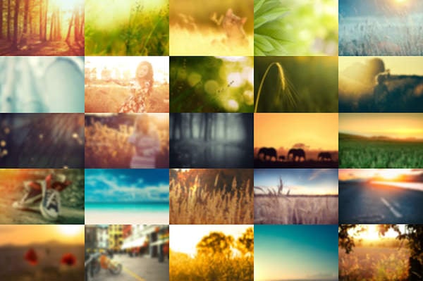 parallax blurred backgrounds
