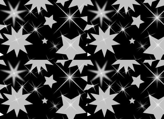 Photoshop csillagok és sparkle